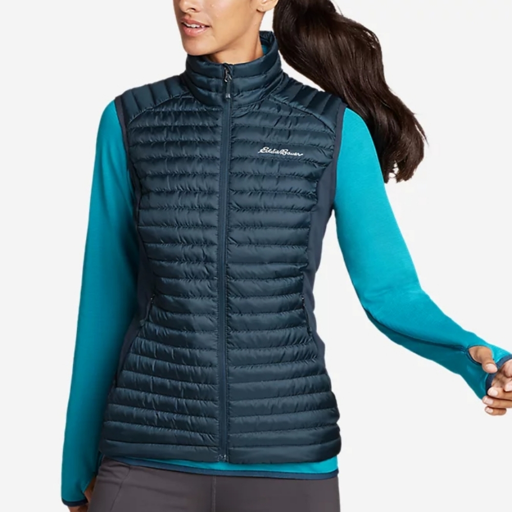 Eddie Bauer MicroTherm 2.0 Down Vest In Peacock 🆕️